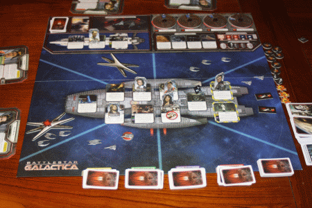 Battlestar Galactica - Das Brettspiel von Heidelberger